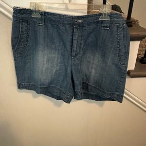 Natural Reflections jean shorts